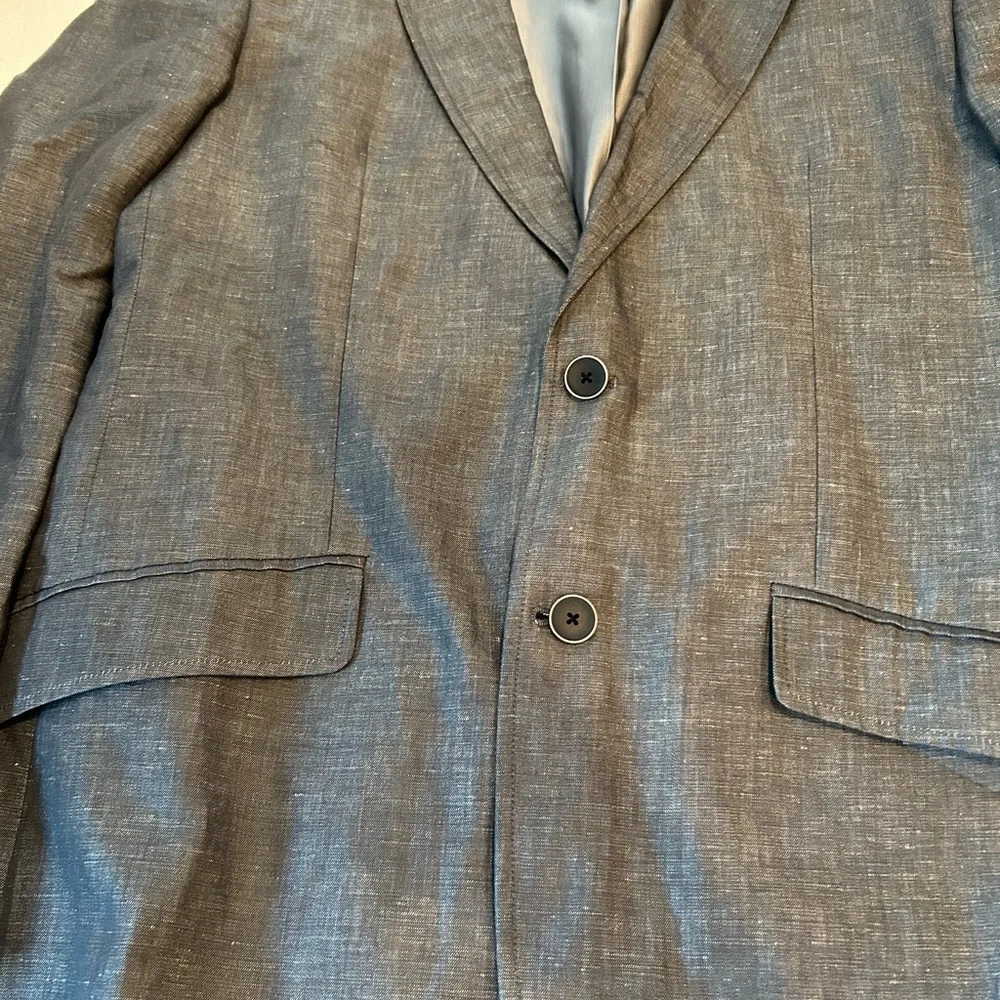 Pronto Uomo gray blazer suit jacket 2 button